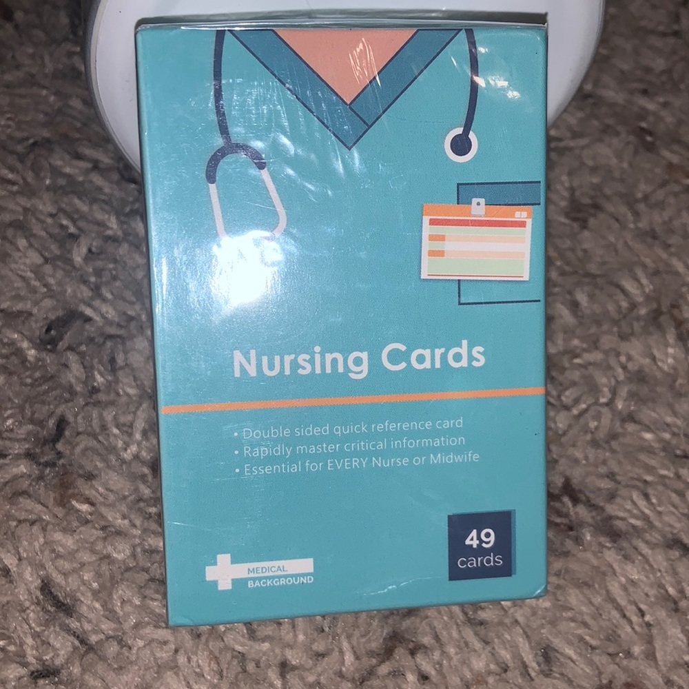 Nursing Badge Reference Cards